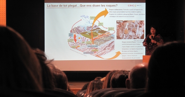 La lliçó inaugural del curs 2024-2025 indaga en la geologia del Clos Montserrat