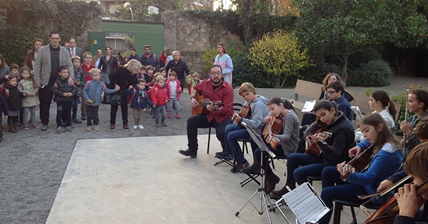Celebració de la Diada de la Música: Santa Cecília a l’Escola.