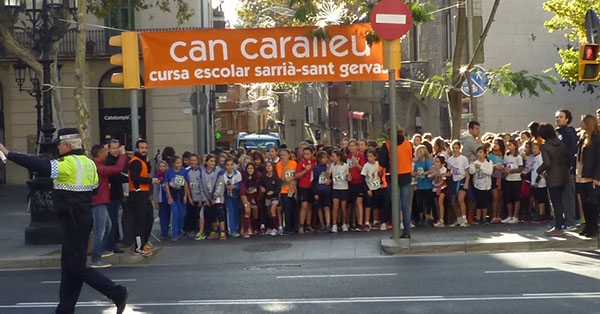 6è de Primària participa a la VIII Cursa Escolar de Sarrià-Sant Gervasi