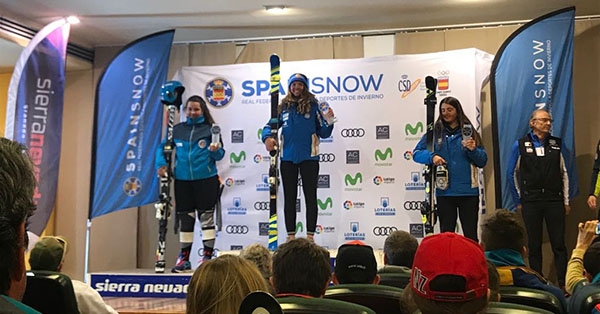 L’alumna Georgina T. es proclama campiona absoluta d’Espanya d’esquí alpí U14 (menors de 14 anys)